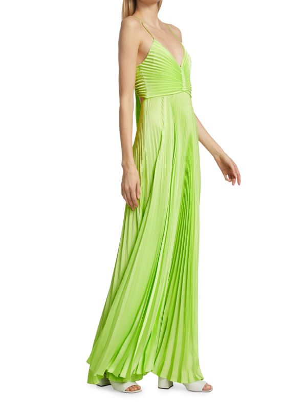 A.L.C. Aries Pleated Gown